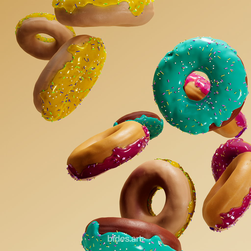 3D abstract render